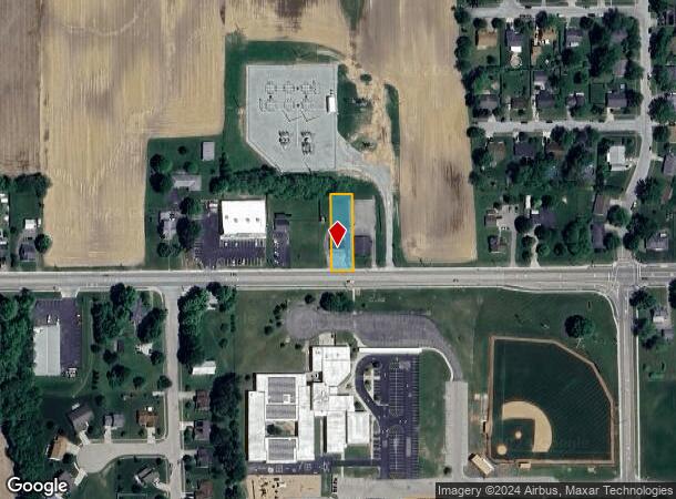  1135 W Main St, New Lebanon, OH Parcel Map