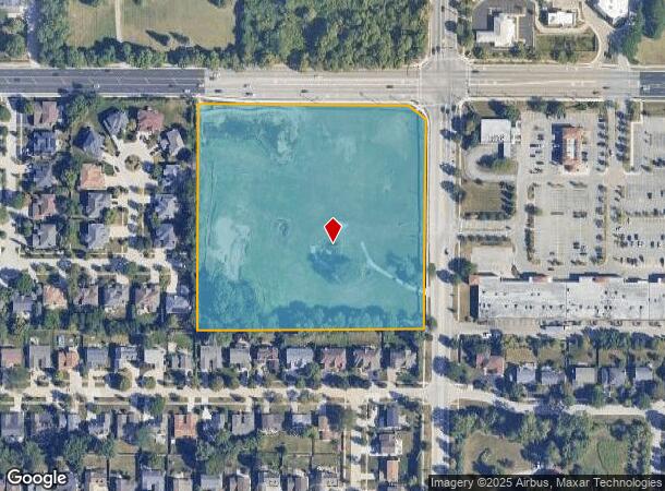 2660 Pfingsten Rd, Northbrook, IL Parcel Map