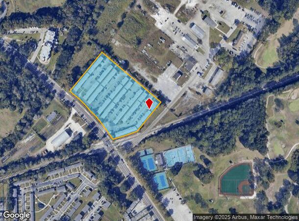  4801 Moncrief Rd, Jacksonville, FL Parcel Map
