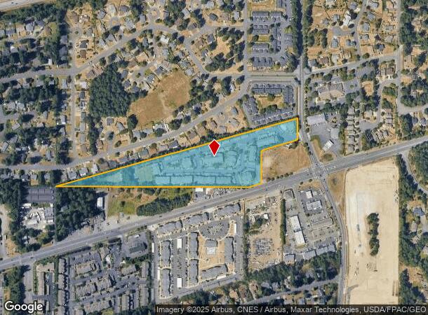 110 Meridian Rd Ne, Olympia, WA Parcel Map