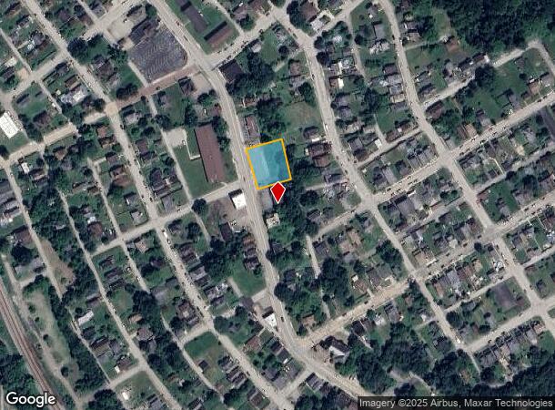  4709 Walnut St, Mckeesport, PA Parcel Map