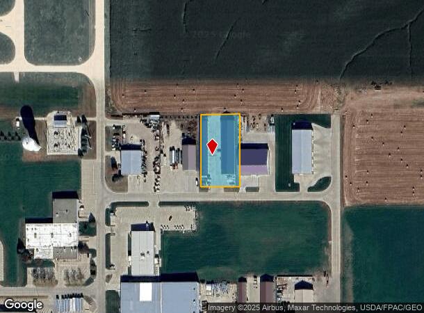 588 16Th St Ne, Sioux Center, IA Parcel Map