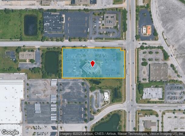  4801 Southwick Dr, Matteson, IL Parcel Map