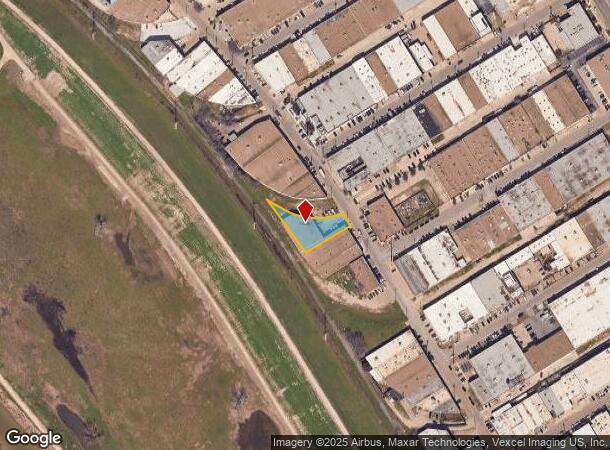  1211 E Levee St, Dallas, TX Parcel Map