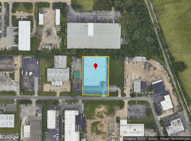 1503 W Altorfer Dr, Peoria, IL Parcel Map