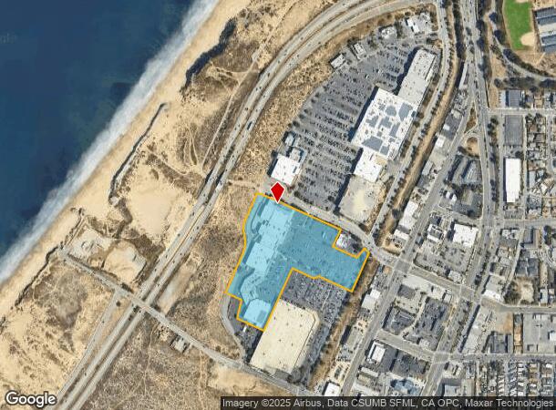  808 Playa Ave, Seaside, CA Parcel Map