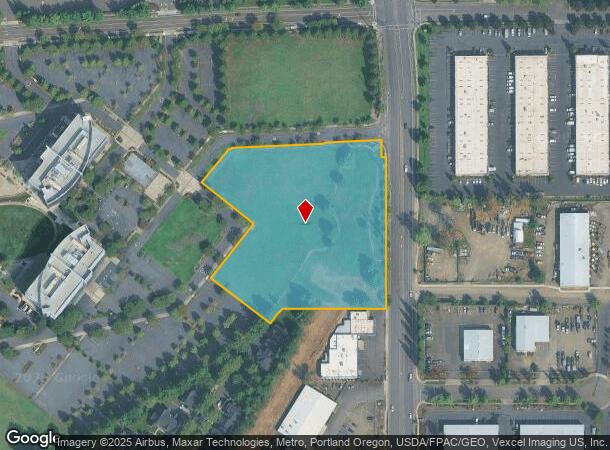 2037 Ne Cornelius Pass Rd, Hillsboro, OR Parcel Map