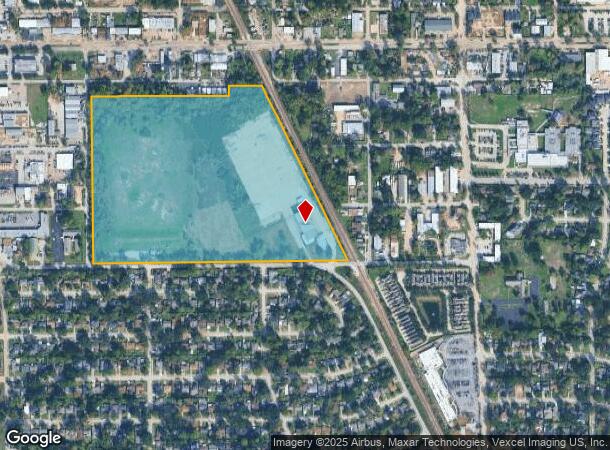  5020 Acorn St, Houston, TX Parcel Map
