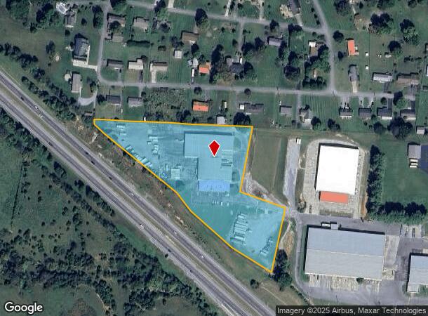 140 Kwick Way Ln, Johnson City, TN Parcel Map