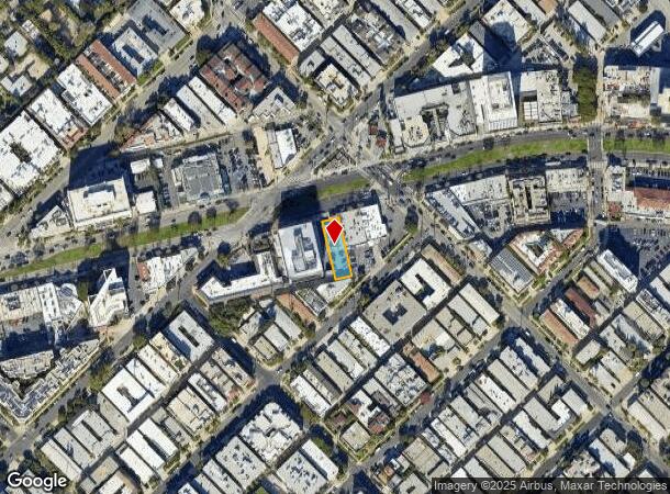  11714 San Vicente Blvd, Los Angeles, CA Parcel Map