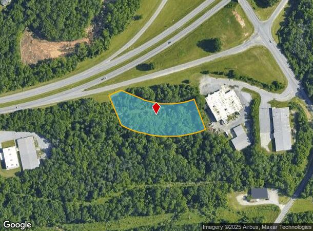  248 Durand Ave, High Point, NC Parcel Map