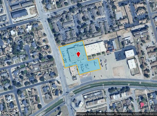  2110 N A St, Midland, TX Parcel Map