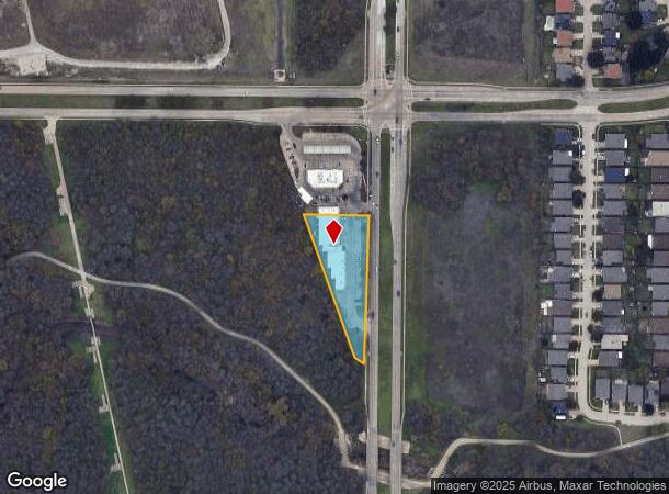  5800 S Collins St, Arlington, TX Parcel Map