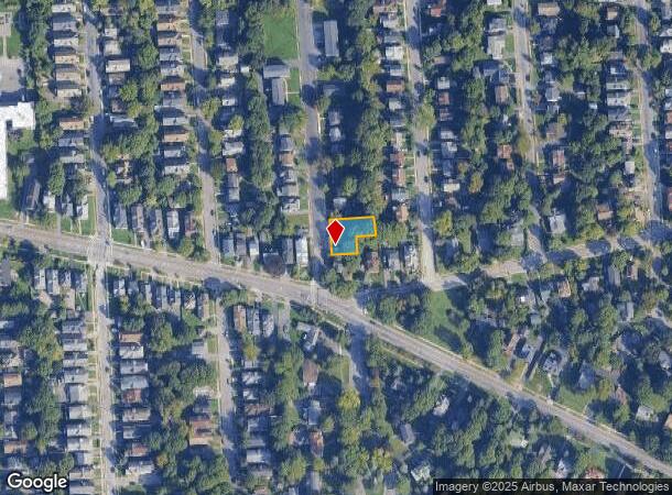  283 Croly St, Syracuse, NY Parcel Map