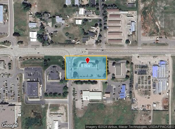  1518 Creekside Dr, Stevensville, MT Parcel Map