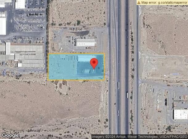  8261 S Desert Blvd, Vinton, TX Parcel Map