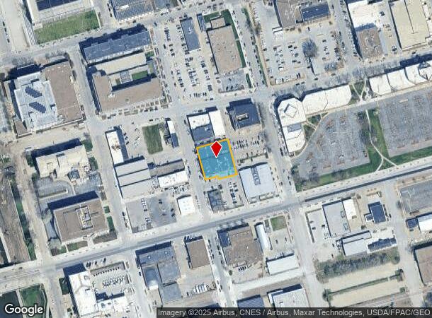  215 E 3Rd St, Des Moines, IA Parcel Map