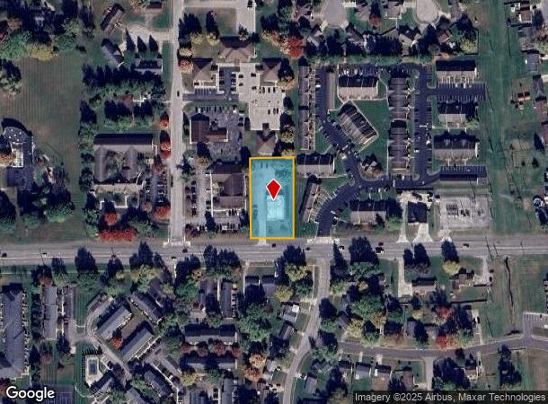 4610 25Th St, Columbus, IN Parcel Map