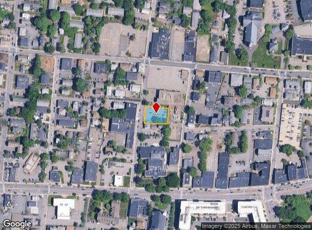  33 Exchange St, Waltham, MA Parcel Map