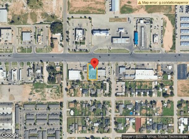  6309 19Th St, Lubbock, TX Parcel Map