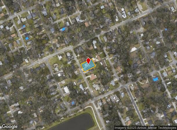  633 Byron Ave, Daytona Beach, FL Parcel Map