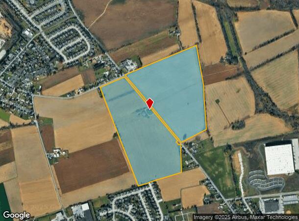 444 Oxford Ave, Hanover, PA Parcel Map