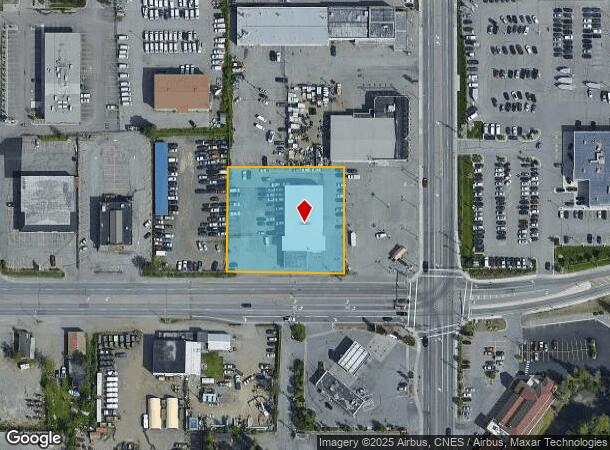  701 E Intl Airport Rd, Anchorage, AK Parcel Map