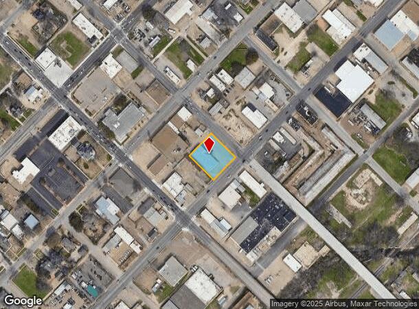 1701 Franklin Ave, Waco, TX Parcel Map