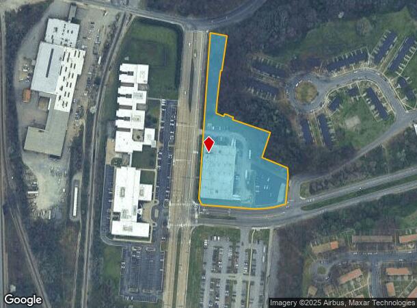  1601 Oliver Hill Way, Richmond, VA Parcel Map