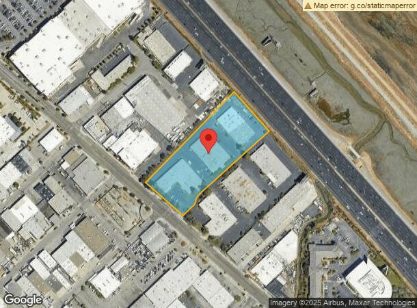  1501 Industrial Rd, San Carlos, CA Parcel Map