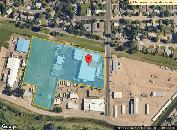  999 Van Buren Ave, Loveland, CO Parcel Map