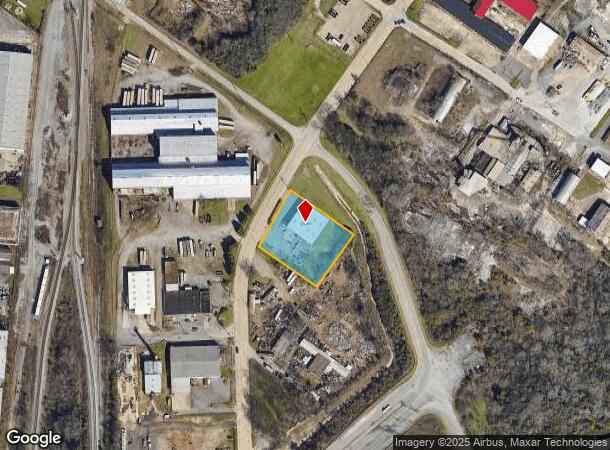  1570 7Th St, Macon, GA Parcel Map