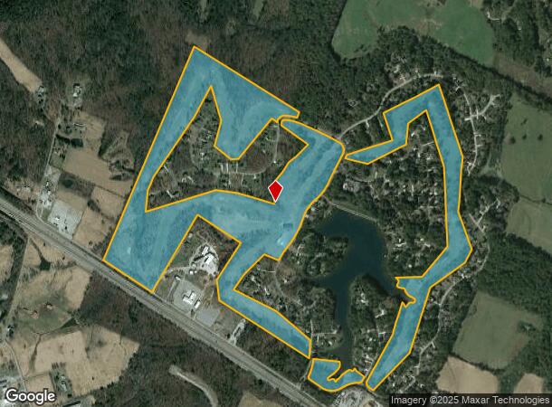  445 Deer Creek Dr, Crossville, TN Parcel Map