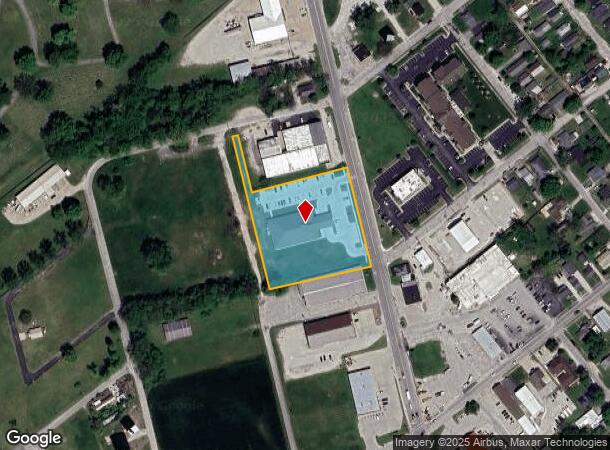 1321 Willow St, Vincennes, IN Parcel Map