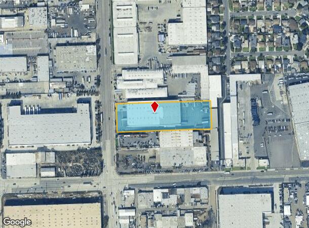 15922 S Main St, Gardena, CA Parcel Map