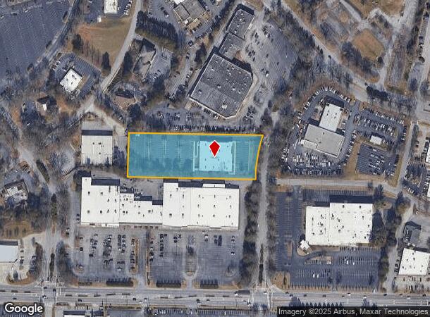 6665 Park Pl, Morrow, GA Parcel Map