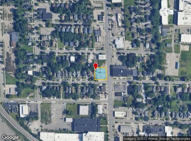  1319 Division Ave S, Grand Rapids, MI Parcel Map