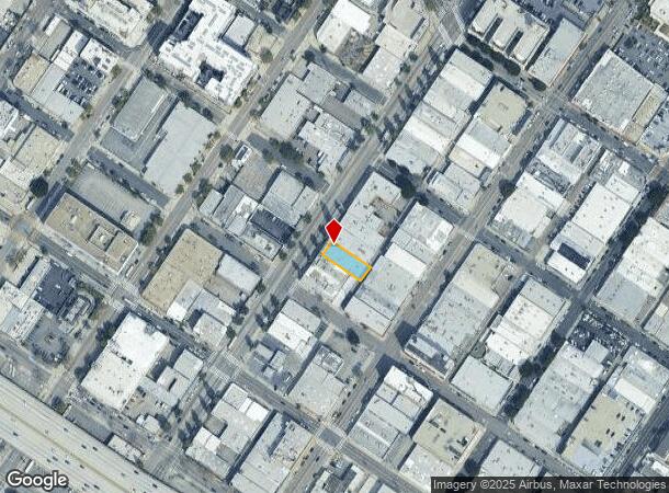  1424 S Main St, Los Angeles, CA Parcel Map