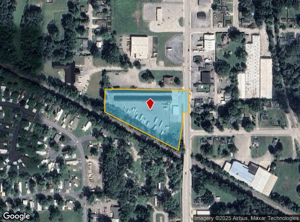  1108 Nw 5Th St, Richmond, IN Parcel Map