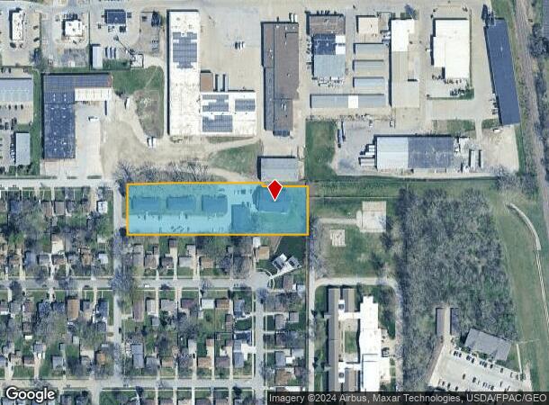  3315 E 15Th St, Des Moines, IA Parcel Map