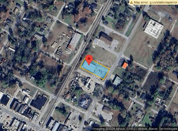  301 N Bond St, Rowland, NC Parcel Map