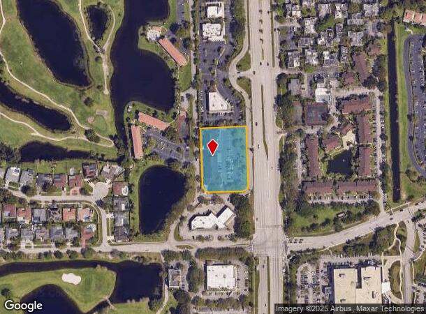  2853 S University Dr, Davie, FL Parcel Map