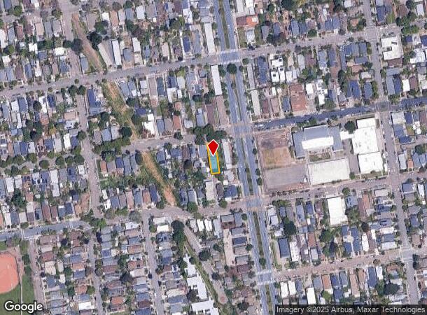 1436 Derby St, Berkeley, CA Parcel Map
