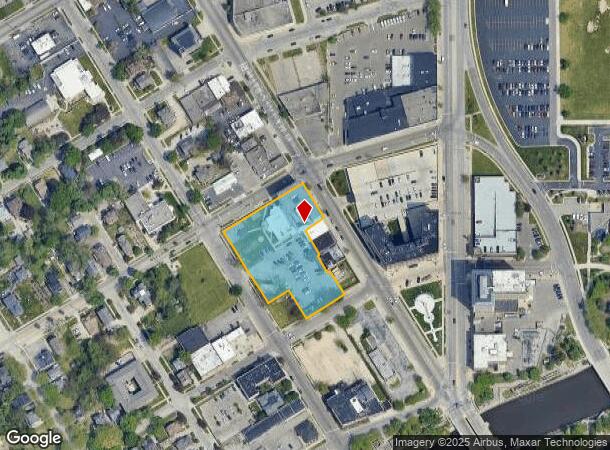 529 M L King Ave, Flint, MI Parcel Map