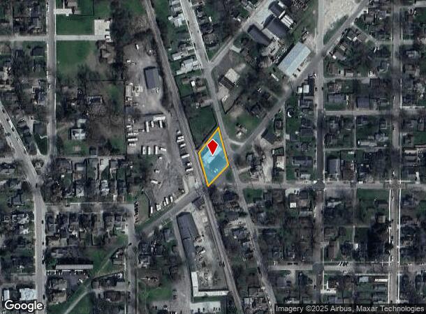 218 Cincinnati St, Franklin, IN Parcel Map
