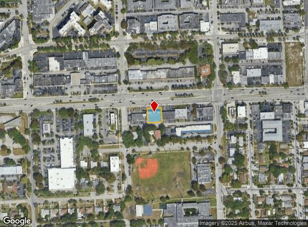  1724 Ne 163Rd St, North Miami Beach, FL Parcel Map