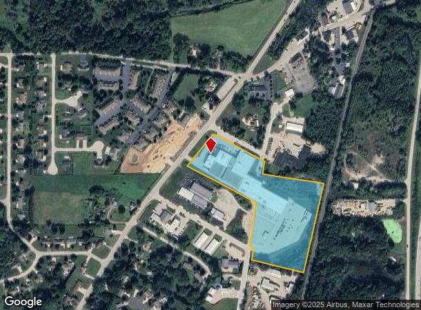  13190 Velp Ave, Suamico, WI Parcel Map