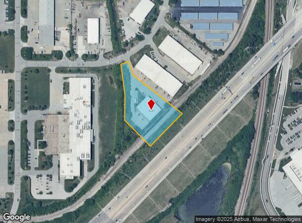 1380 S Enterprise St, Olathe, KS Parcel Map