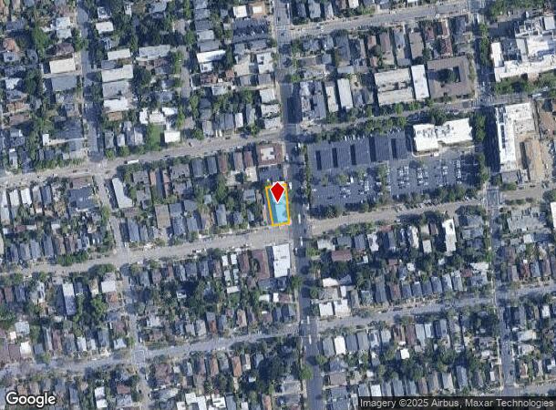  1843 Blake St, Berkeley, CA Parcel Map