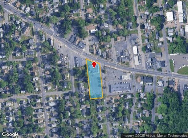  642 N Main St, East Longmeadow, MA Parcel Map